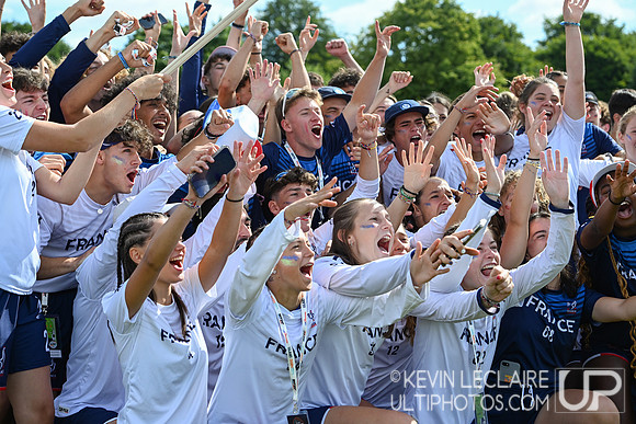 France U20 Delegation Team Photo - WJUC Opening Ceremonies