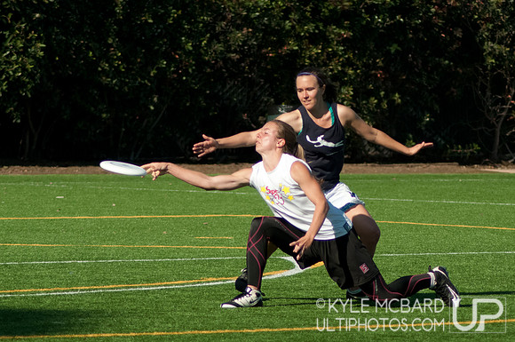 Saturday Women's action from Stanford Invite 2012