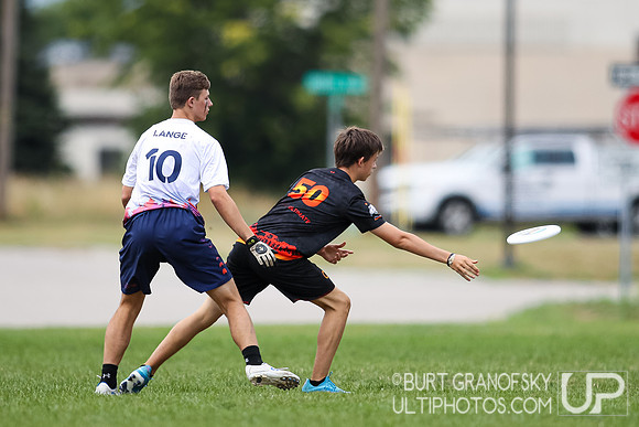USA Ultimate YCC 2022 -- U17 Boys Sun Action