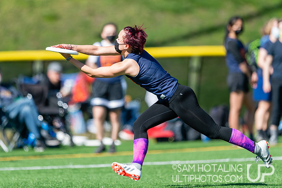 Youth ultimate frisbee at Seven Hills Invite