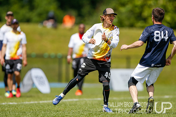 Day 8 of World Masters Ultimate Club Championships.