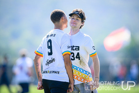 Chain Lightning vs Revolver in men’s quarterfinals during Club Championships at Surf Cup Sports Park