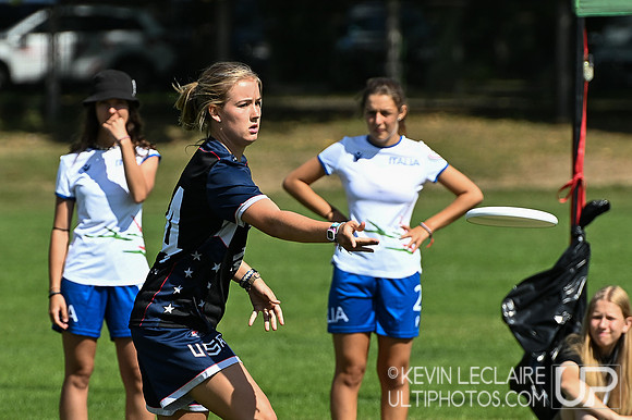 USA U20 Women vs Italy U20 Women - WJUC 2022