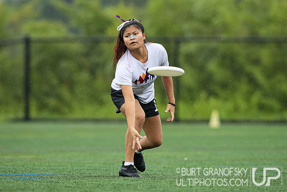 USA Ultimate YCC 2022 -- U17 Girls Sat Action