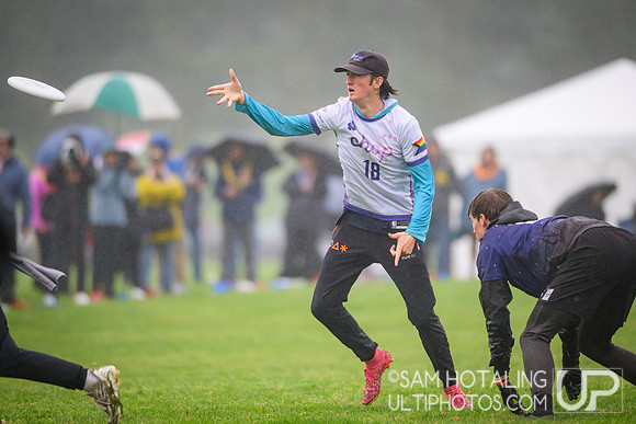 Round I pool play at USAU D-III College Championships