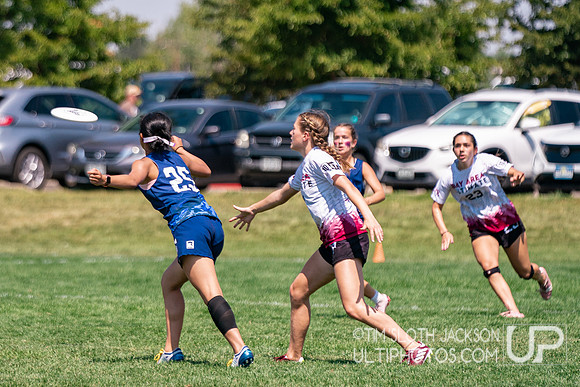 Pool play at 2024 USAU Youth Club Championship