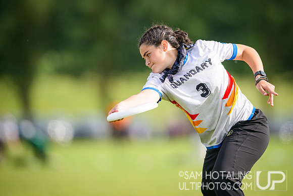 Pool play at USAU D-I College Championships