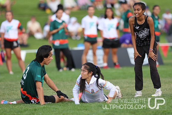 Color of Ultimate BIPOC hat game at the USA Ultimate Internation