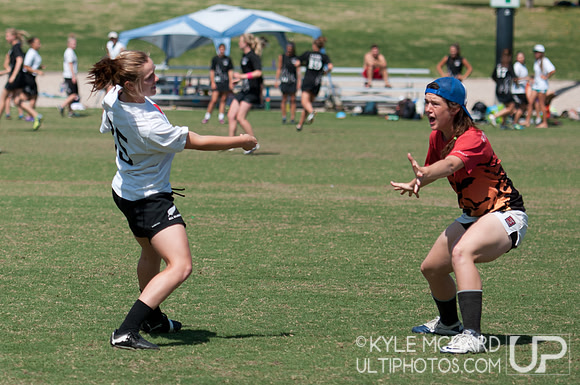 Sunday women's action from SW D-I Regionals 2012