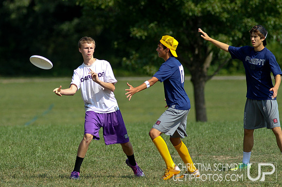 Sunday Open Semis -- USAU 2012 HS Southerns