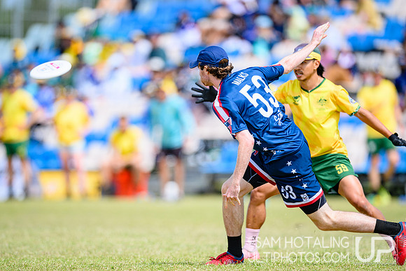 Power-pool play during World Ultimate Championships at Runaway Bay Precinct