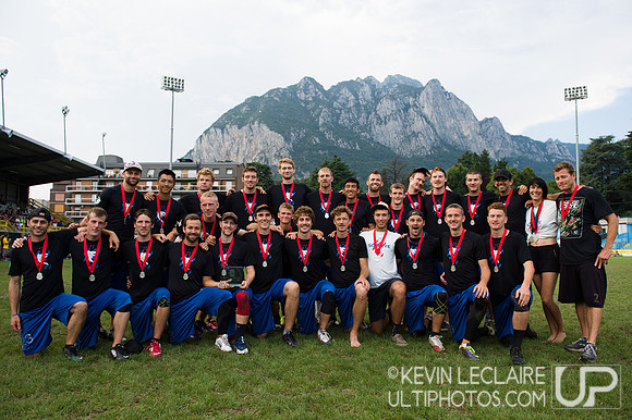Seattle Sockeye Team Photo (Open Silver Medalists) - WUCC Saturd