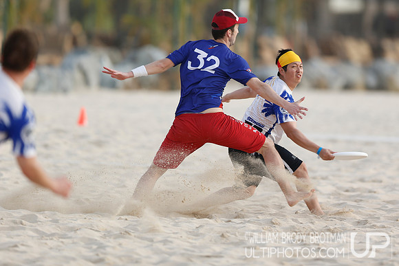 Day 3 of the 2015 World Championships of Beach Ultimate