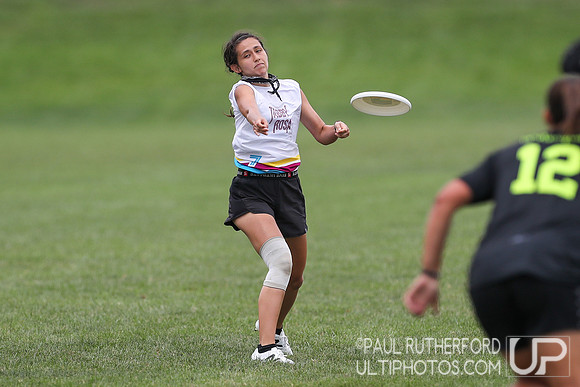 Boston Brutesquad and Tabby Rosa at the 2022 World Ultimate Club Championships