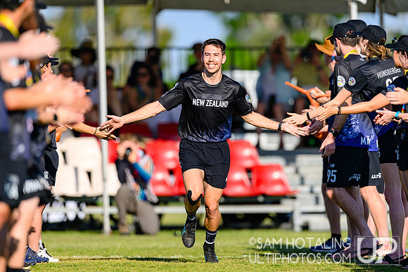 Opening ceremony during World Ultimate Championships at Runaway Bay Precinct