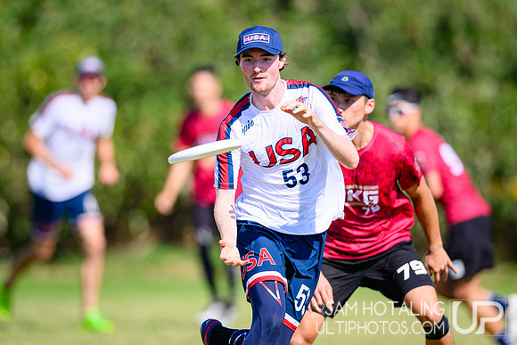 Pool play during World Ultimate Championships at Runaway Bay Precinct