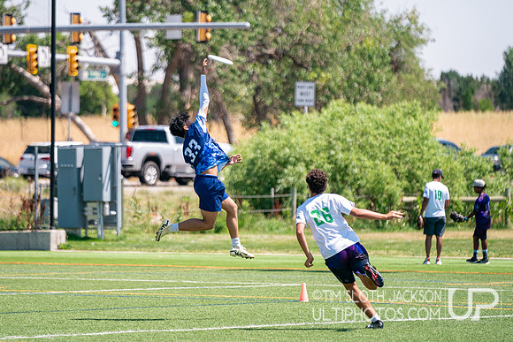 Pool play at 2024 USAU Youth Club Championship