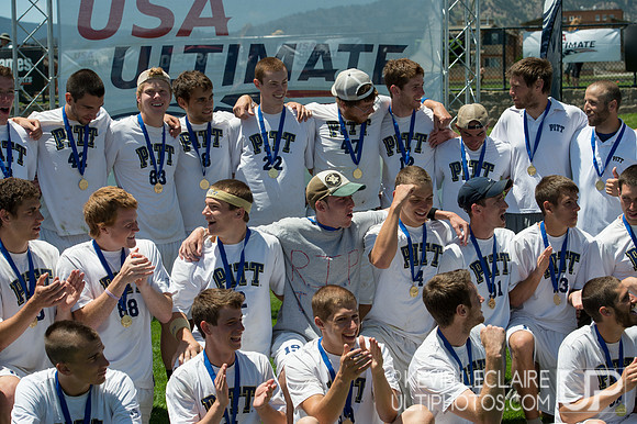 2012 USAU D-I College Championship Game Action