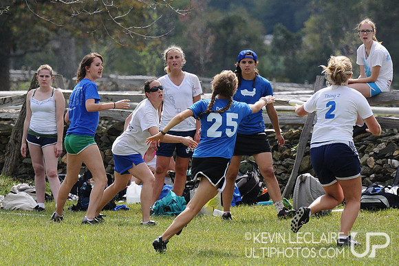 Sunday Women's Division - Dirty Ladies A v. Dirty Ladies B - 2009 Capital Sectionals