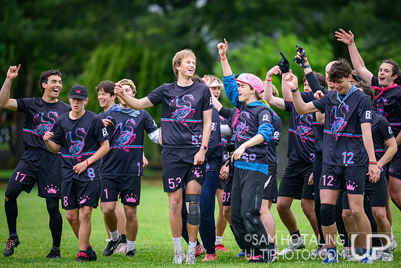 Round II pool play at USAU D-III College Championships