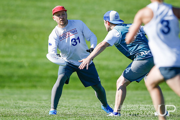 Day 2 of 2022 USA Ultimate Masters Championships