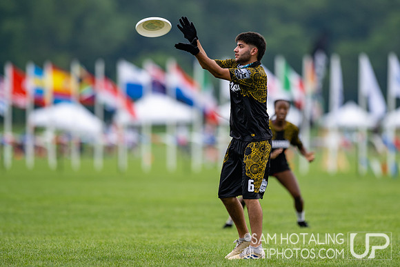Charrúa vs Eintracht Frankfurt in pool play at World Ultimate Club Championships