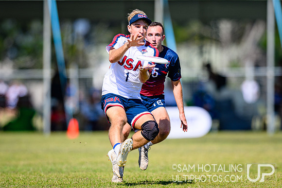 Pool play during World Ultimate Championships at Runaway Bay Precinct
