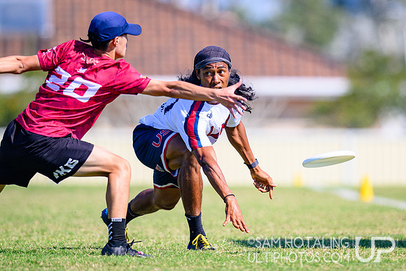 Pool play during World Ultimate Championships at Runaway Bay Precinct