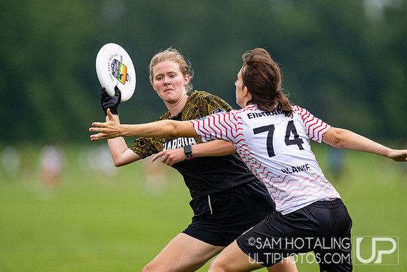 Charrúa vs Eintracht Frankfurt in pool play at World Ultimate Club Championships