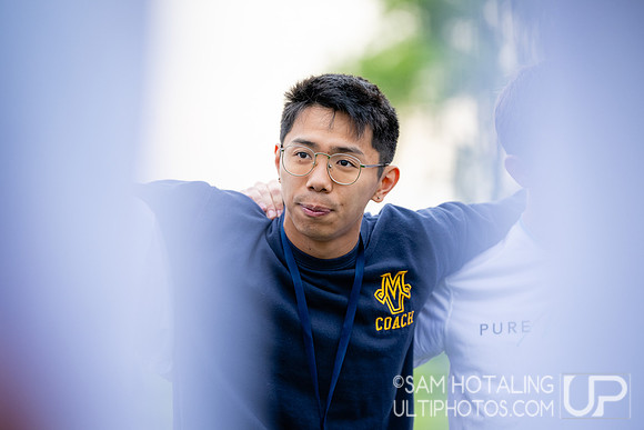 Pool play at USAU D1 College Championships