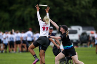 Salty and Pangolins at the 2022 World Ultimate Club Championships