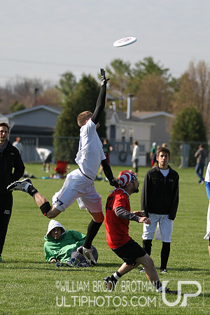 Saturday Action - USA Ultimate 2014 College Division I Ohio Valley Regional Tournament