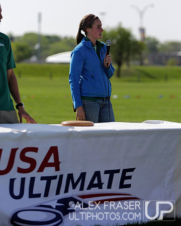 Awards Ceremony - 2014 USA Ultimate High School Central Championships