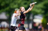 Saturday pool play at USAU D-I College Championships