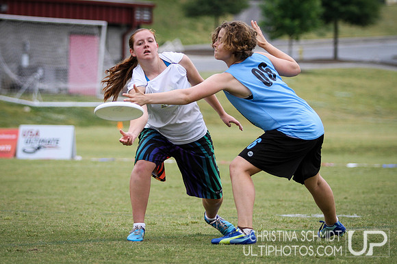 USA Ultimate Southern High School Regional Championships 2014 - Saturday