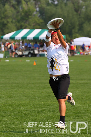 Saturday Women's division action from 2012 College Nationals