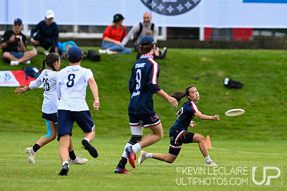 USA vs France U20 Mixed - WJUC Monday Round 3