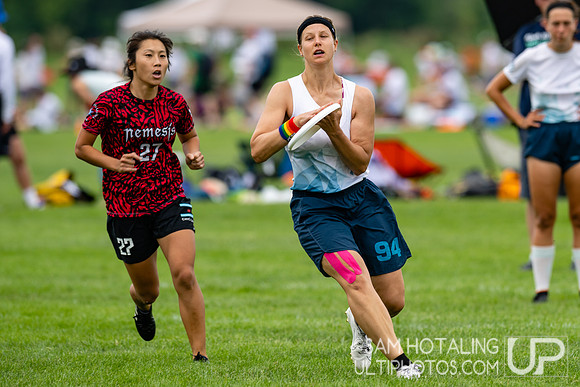 Box Vienna Ultimate vs Chicago Nemesis in pool play at World Ultimate Club Championships