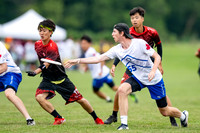 GOAT vs Nomadic Tribe in pool play at World Ultimate Club Championships