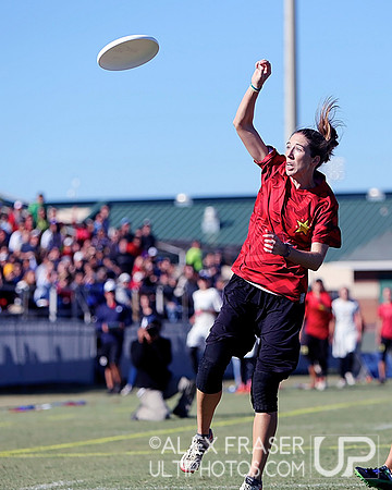 Saturday - Women's Semis - 2013 USAU National Championships