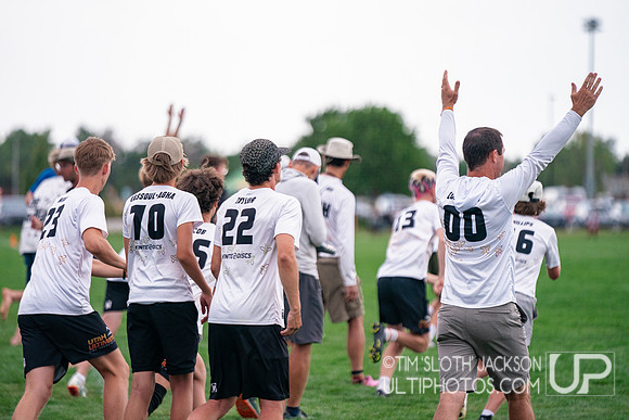 Bracket  play at 2024 USAU Youth Club Championship