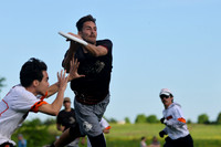 Pool play at USAU D1 College Championships
