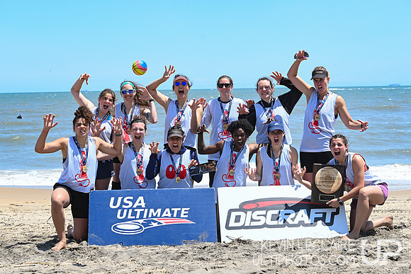 LAMP Women's Champion Team Photo - 2024 Beach Championships