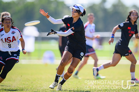Women’s pool play during World Ultimate Championships at Runaway Bay Sports Precinct