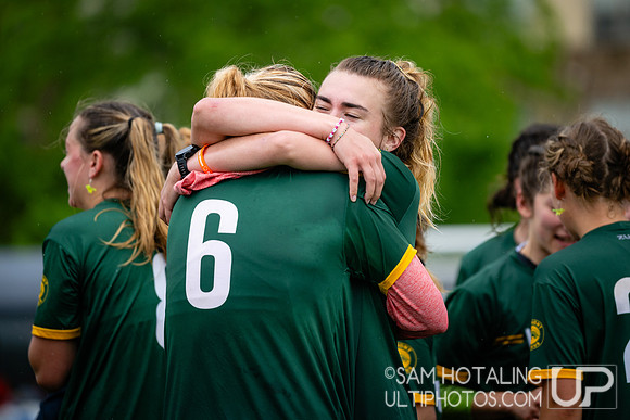 Quarterfinals at USAU DI College Championships