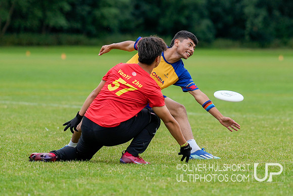 Colombia U20 Open v China U20 Open WJUC Thursday Round 4