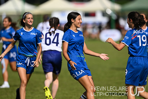 U17 Women Championship Game - Italy vs France - WJUC 2022
