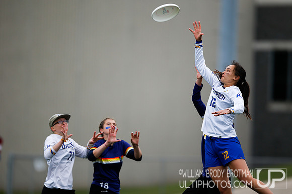 Day 1 of USA Ultimate 2022 D-I College Championships.