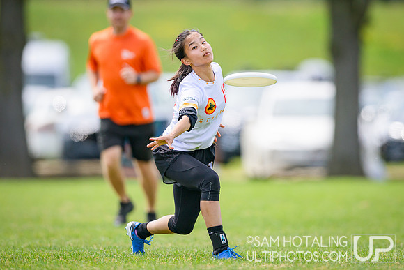 Stanford Superfly vs Carleton College-Syzygy in quarterfinals at USAU D-I College Championships