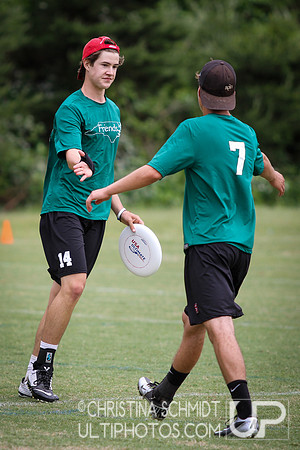 USA Ultimate Southern High School Regional Championships 2014 - Saturday
